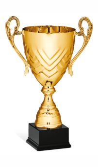 Coppa classica con manici oro