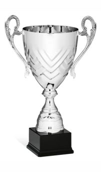 Coppa classica con manici argento