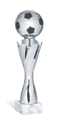 Coppa con pallone argento