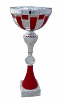 Coppa economica in metallo cromato