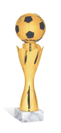 Coppa con pallone oro