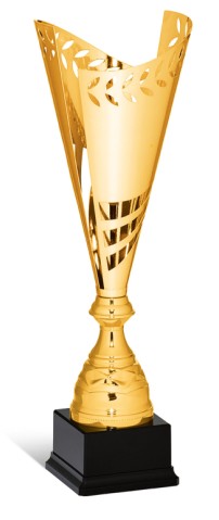 Coppa a cono intagliato