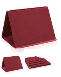 Targa in astuccio in velluto rosso
