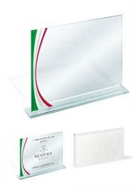 Targhe in vetro
