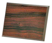 Targa crest legno