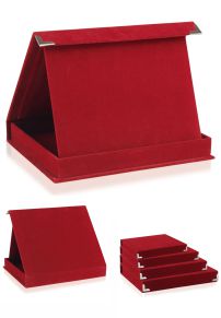 targa in astuccio rosso box1r