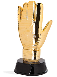 Trofeo calcio guanto d'oro